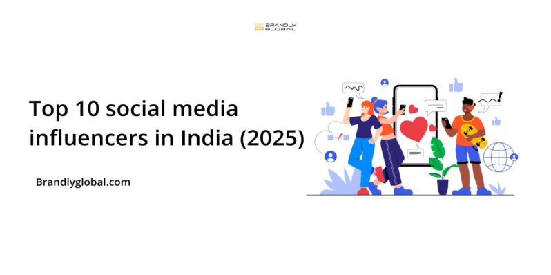 Top 10 social media influencers in India (2025)